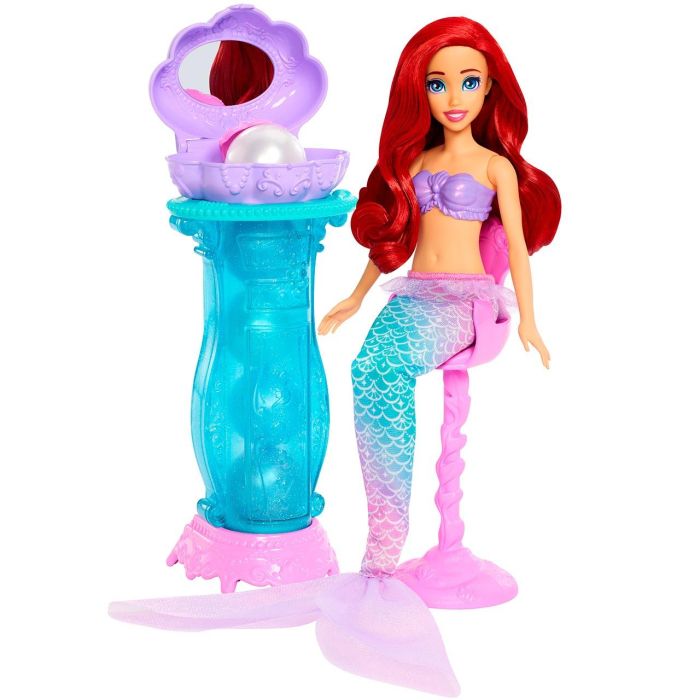 Muñeca Ariel Con Tocador Jbf86 Disney Princess