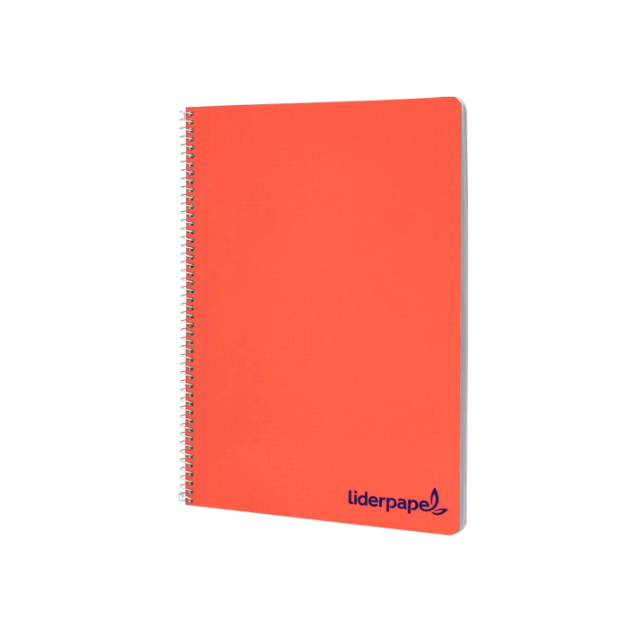 Liderpapel Cuaderno Espiral A4 Wonder Tapa Plástico 80 Hojas 90gr Liso Colores Surtidos 2