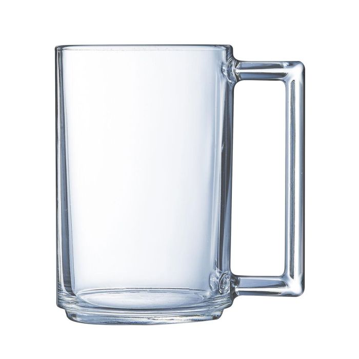 Taza Luminarc à La Bonne Heure Transparente Desayuno Vidrio 320 ml (24 Unidades) 1 Taza Luminarc à La Bonne Heure Transparente Desayuno Vidrio 320 ml (24 Unidades) 1