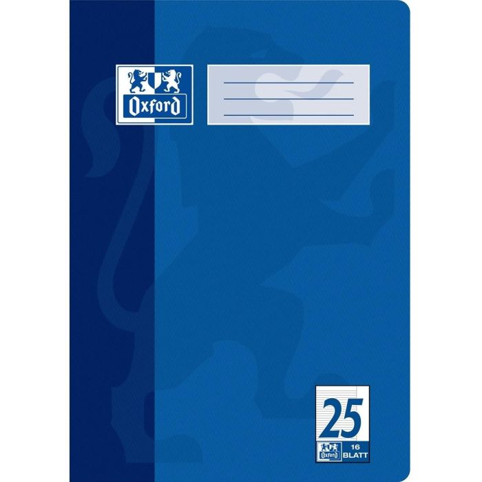 Oxford Schulheft A4 16 Blatt liniert mit Rand R 15Stk 1