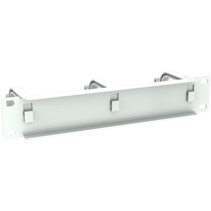 Equip Kabeldurchführung 10" 1HE 3x Plastikringe weiß 3