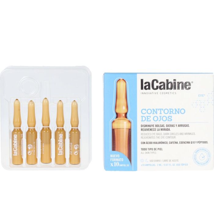 La Cabine Ampollas Contorno de Ojos Anti Ojeras y Bolsas 10 x 2 ml 1