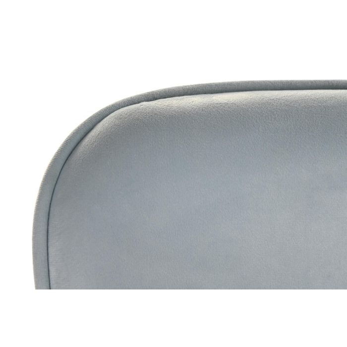 DKD Home Decor Butaca Scandi Azul Celeste y Natural, Patas de Madera, Asiento de Poliéster, Desmontable. 75x96x67 cm, Altura Asiento 40 cm. 4