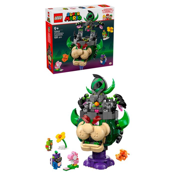 Príncipe Florian Y Bowser Castillo 72042 Lego Super Mario 0 Príncipe Florian Y Bowser Castillo 72042 Lego Super Mario 0