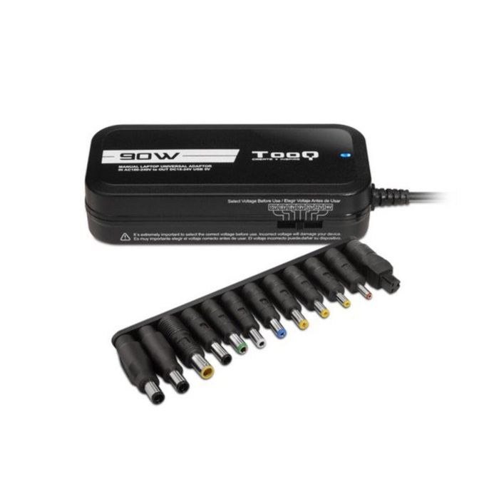 Cargador para Portátil TooQ TQLC-90BS02M 90W 90 W 1