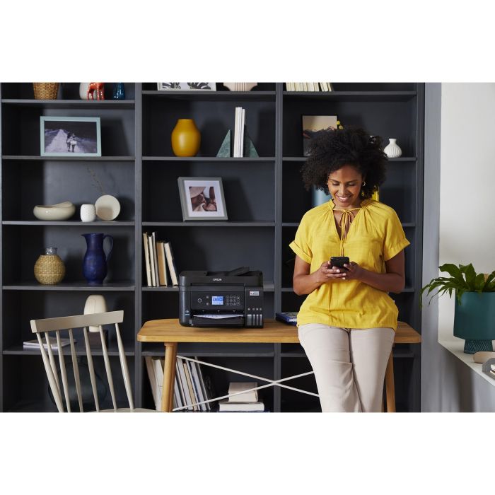 Epson ET-3850 Impresora Multifunción EcoTank 3 en 1, A4, Wi-Fi, ADF, Duplex, Inyección de Tinta, Color, 4800 x 1200 DPI 8