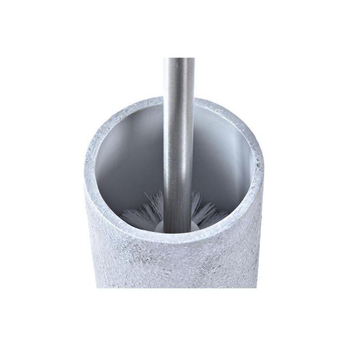 DKD Home Decor Escobillero Scandi Gris Plateado de Cemento e Inox 10x10x40 cm 2 DKD Home Decor Escobillero Scandi Gris Plateado de Cemento e Inox 10x10x40 cm 2
