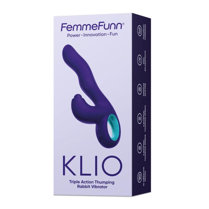 Vibrador Punto G FemmeFunn Klio Morado 5 Vibrador Punto G FemmeFunn Klio Morado 5