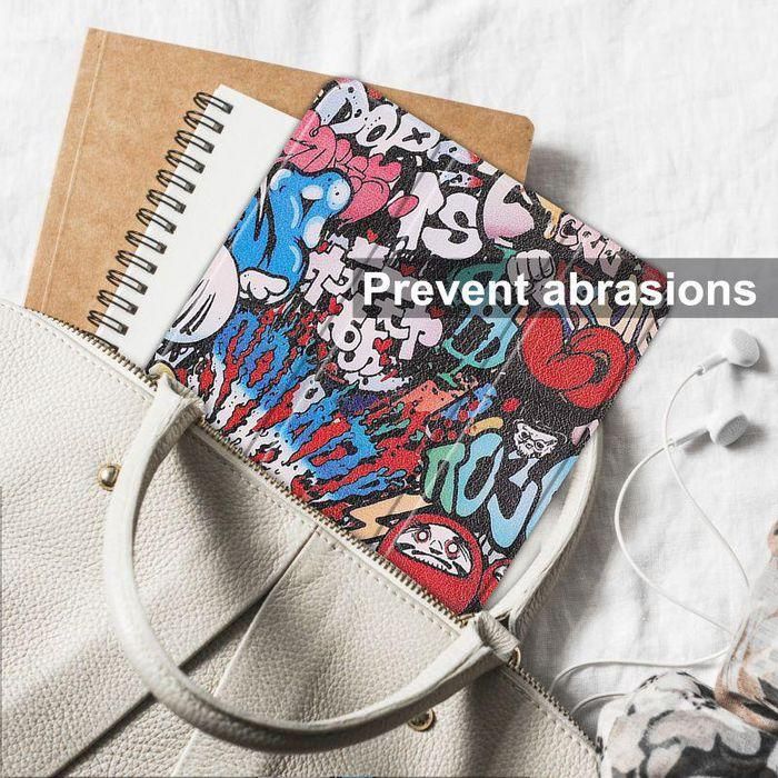 CoreParts Funda Rígida Tri-fold con Función Auto Encendido Estilo Grafiti para Xiaomi Redmi Pad 10.61 2022 7