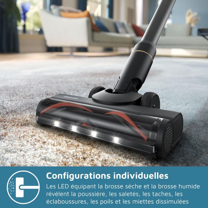 Philips Aspiradora inalambrica AquaTrio XW7264/11 - 21,6V - 450ml - 2500 rpm 3 Philips Aspiradora inalambrica AquaTrio XW7264/11 - 21,6V - 450ml - 2500 rpm 3