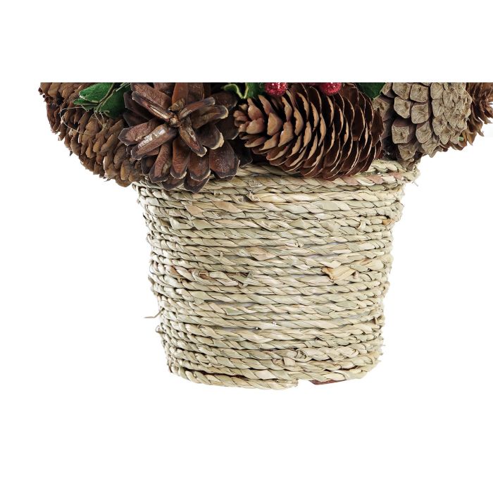 DKD Home Decor Centro de Mesa Navideño Tradicional con Piñas y Porexpan Rojo y Verde 19x19x19 cm - Pack de 2 Unidades 1 DKD Home Decor Centro de Mesa Navideño Tradicional con Piñas y Porexpan Rojo y Verde 19x19x19 cm - Pack de 2 Unidades 1