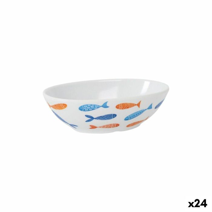 Bol para Aperitivos La Mediterránea Peces 13,5 cm (24 Unidades) Bol para Aperitivos La Mediterránea Peces 13,5 cm (24 Unidades)