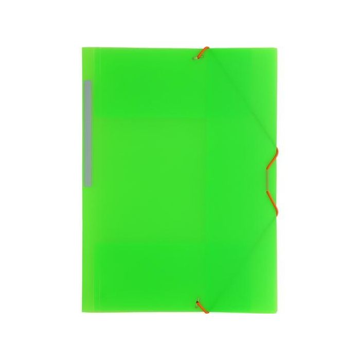Grafoplás Carpeta Con Gomas Colorgraf Folio 3 Solapas Pp Verde Translúcido Grafoplás Carpeta Con Gomas Colorgraf Folio 3 Solapas Pp Verde Translúcido