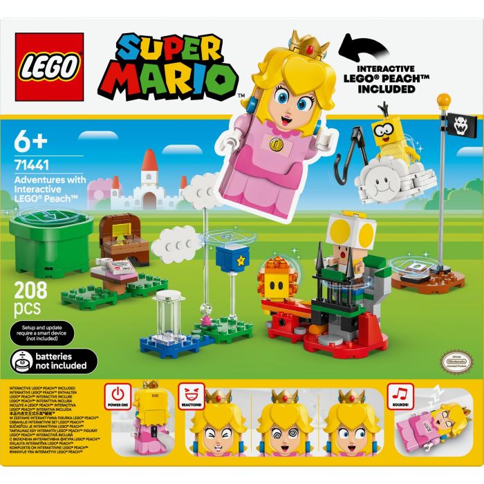LEGO 71441 Super Mario Las Aventuras de LEGO Peach Interactivo - Juguete Princesa 9