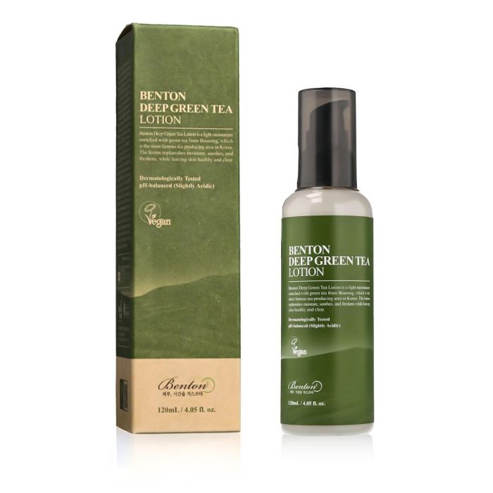 Loción Facial Hidratante Benton Green Tea