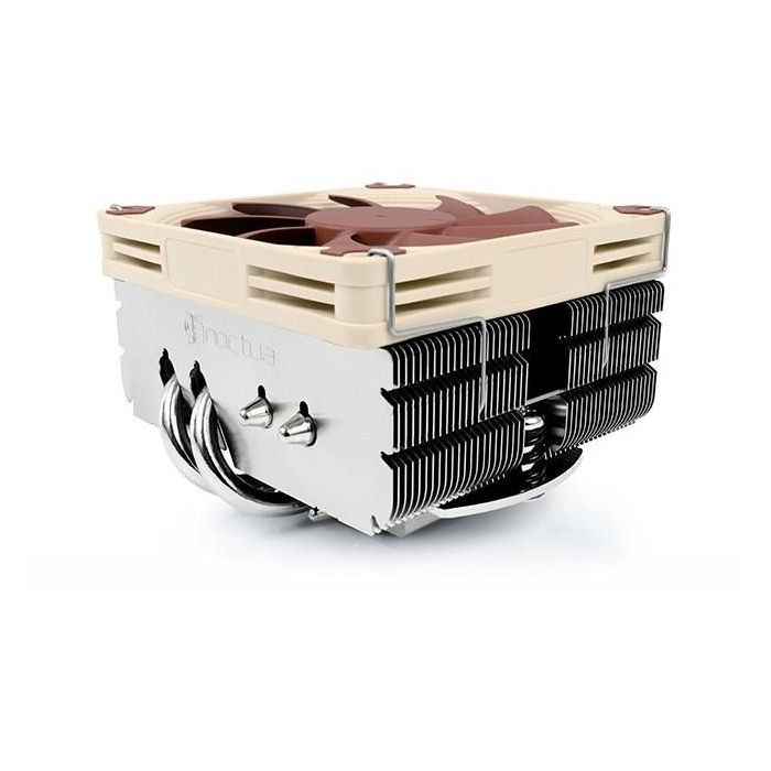 Noctua Cooler Cpu NH-L9X65 Bajo Perfil 1Xnf-A9X14, 4 Heatpipesr, Intel Lga1851, Lga1700, Lga1200, Lga1151, Amd Am5, Am4