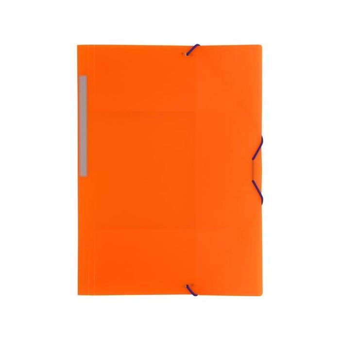 Grafoplás Carpeta Con Gomas Colorgraf Folio 3 Solapas Pp Naranja Translúcido Grafoplás Carpeta Con Gomas Colorgraf Folio 3 Solapas Pp Naranja Translúcido