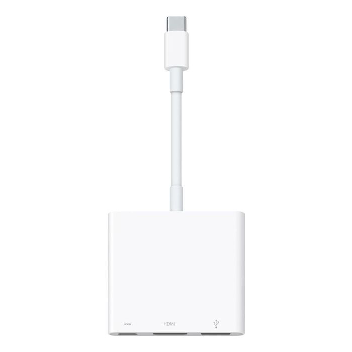 Apple Adaptador USB-C a HDMI y USB 4K 60Hz - Convertidor Multipuerto con USB-A y USB-C (Solo Carga) para Móvil, Tablet, PC Apple Adaptador USB-C a HDMI y USB 4K 60Hz - Convertidor Multipuerto con USB-A y USB-C (Solo Carga) para Móvil, Tablet, PC