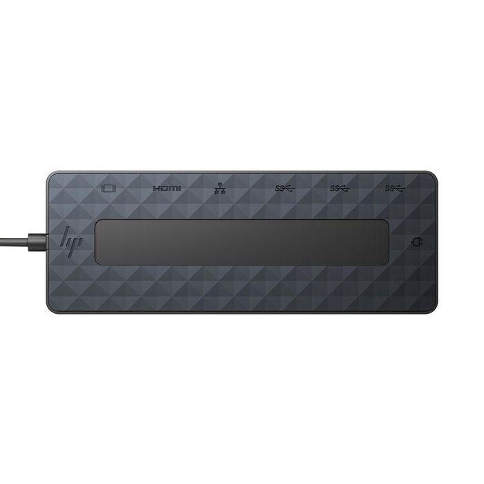 HP Universal USB-C Multiport Hub de 7 puertos con Passthrough de Energía/Datos, Dual 4K HDMI 2.0 DisplayPort 1.2 para PC 5