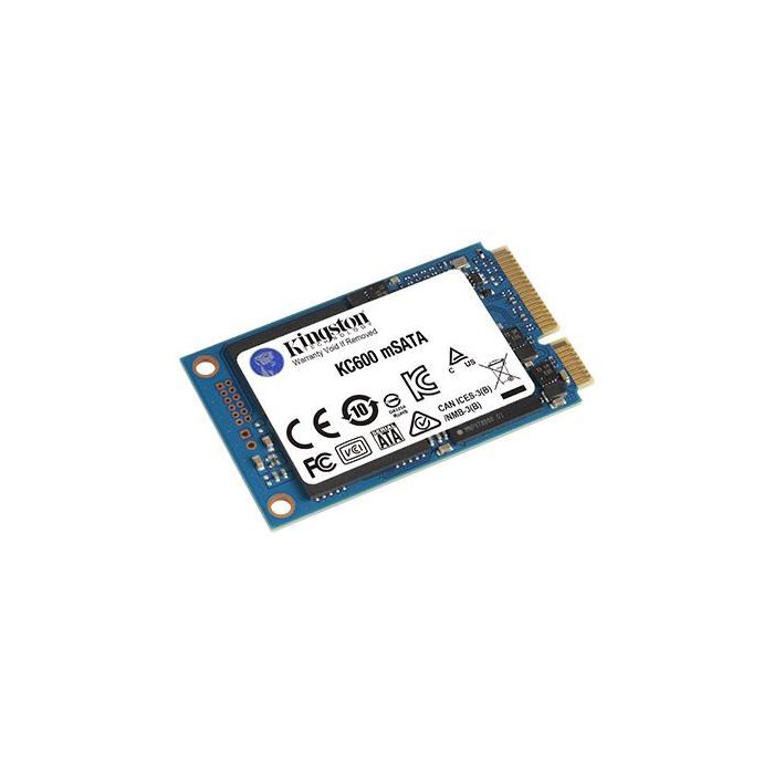 Kingston SKC600MS/256G Disco SSD KC600 256GB mSATA NAND TLC 3D, SATA III 550/520 MB/s, Cifrado AES 1 Kingston SKC600MS/256G Disco SSD KC600 256GB mSATA NAND TLC 3D, SATA III 550/520 MB/s, Cifrado AES 1
