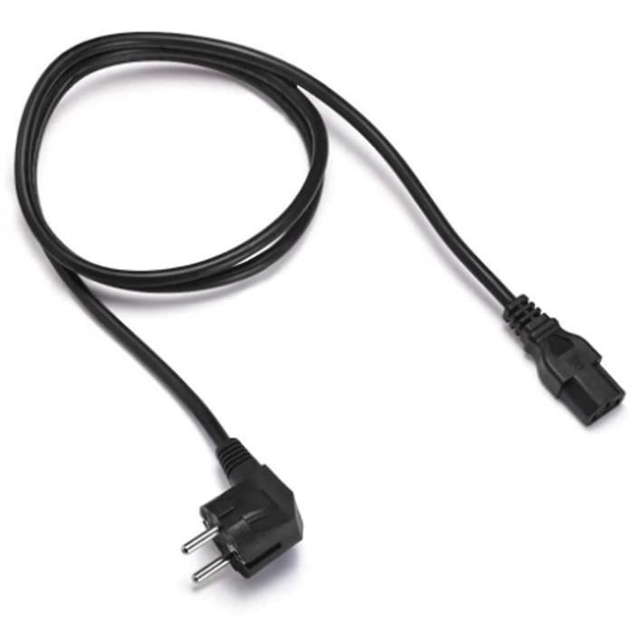 Cable de carga ECOFLOW AC EU OB02894 - Para conectar su serie RIVER o DELTA a una fuente de alimentación de CA - 1,5 m