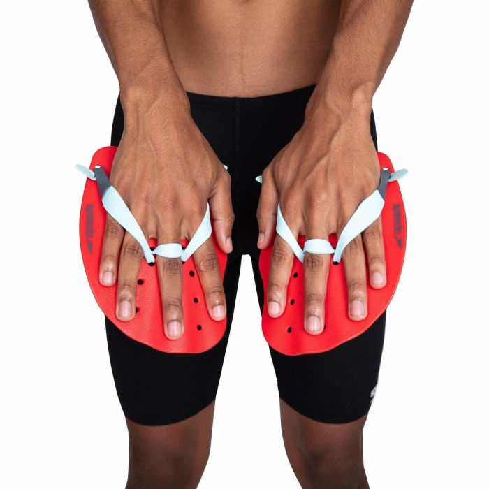 Palas de Natación AU S Speedo 873312D699 Rojo 3 Palas de Natación AU S Speedo 873312D699 Rojo 3
