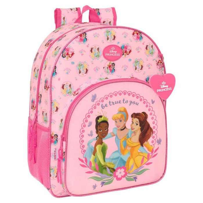 Mochila Princesas Disney 42cm adaptable 0 Mochila Princesas Disney 42cm adaptable 0