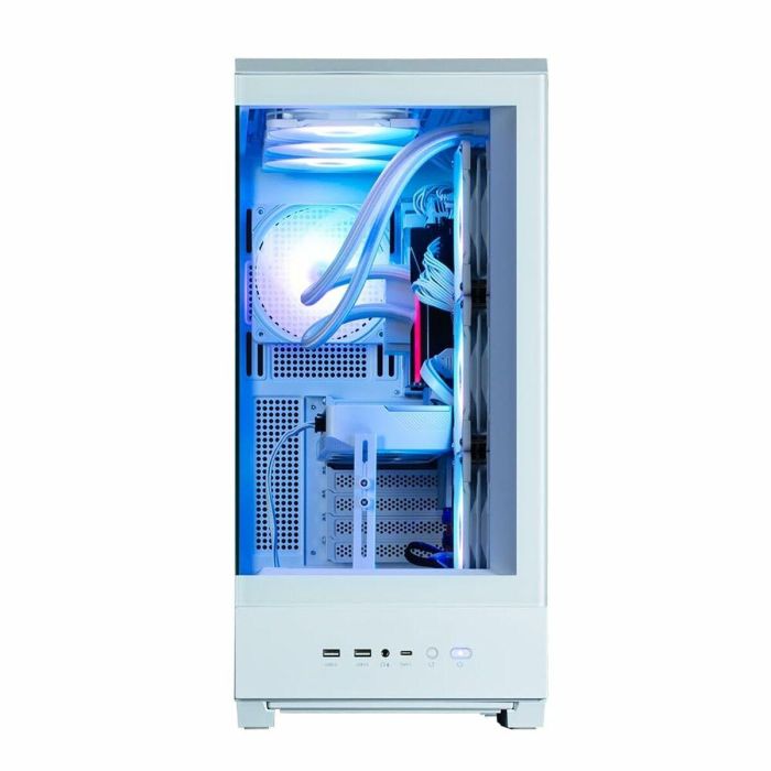 Zalman P50 DS White Midi Tower PC Blanco con Ventana de Vidrio y Iluminación RGB 6 Zalman P50 DS White Midi Tower PC Blanco con Ventana de Vidrio y Iluminación RGB 6