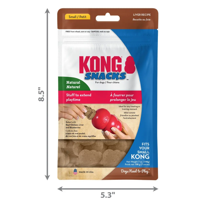 Kong Stuffn Snacks Higado Small Xp3E