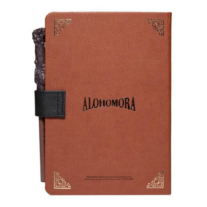 Cuaderno A5 premium + boligrafo varita Hogwarts Harry Potter 1 Cuaderno A5 premium + boligrafo varita Hogwarts Harry Potter 1