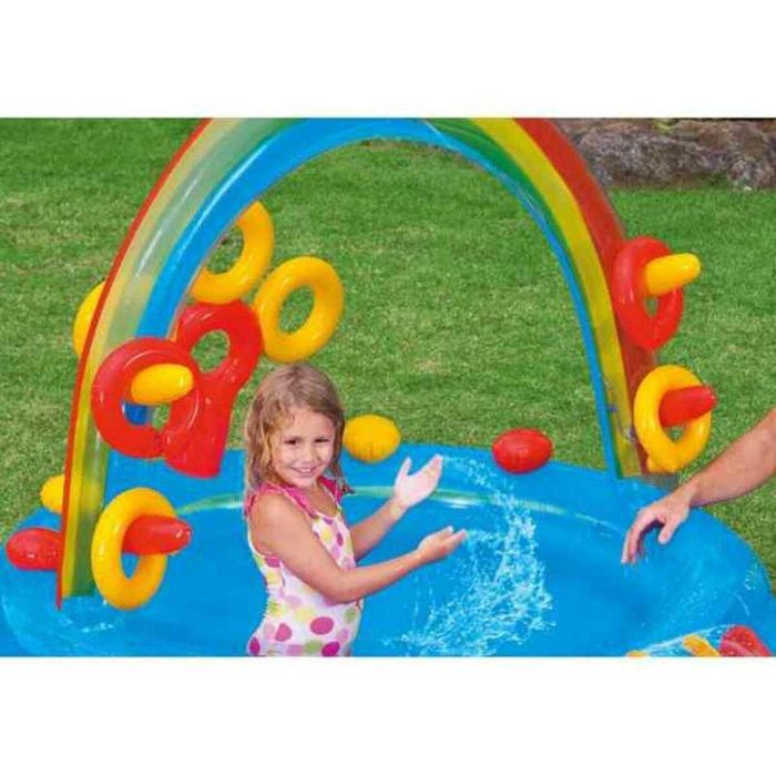 Piscina Hinchable para Niños Intex Parque de juegos Arcoíris 297 x 135 x 193 cm 381 L 5 Piscina Hinchable para Niños Intex Parque de juegos Arcoíris 297 x 135 x 193 cm 381 L 5