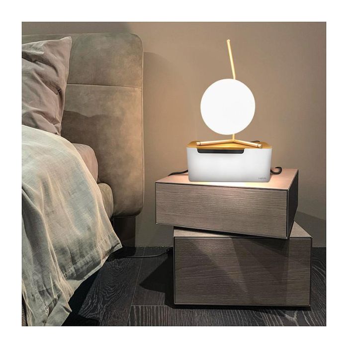 LogiLink KAB0075 Caja Organizadora de Cables con Tapa de Bambú 320 x 140 x 130 mm, Blanca 6 LogiLink KAB0075 Caja Organizadora de Cables con Tapa de Bambú 320 x 140 x 130 mm, Blanca 6