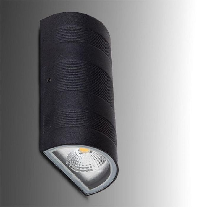 Lily MDW07-2-WW Aplique LED de Pared para Exterior e Interior 6W 432Lm 2700K Blanco Cálido IP54 Aluminio 40.000H Lily MDW07-2-WW Aplique LED de Pared para Exterior e Interior 6W 432Lm 2700K Blanco Cálido IP54 Aluminio 40.000H