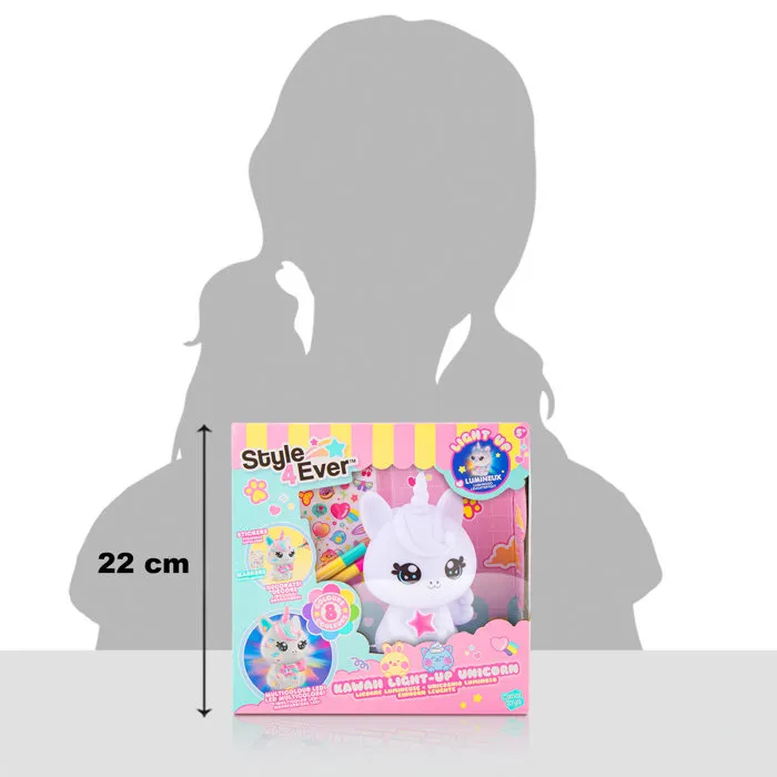 Canal Toys OFG 293 Unicornio Luminoso DIY Y2K para Decorar Edición Coleccionista Pasatiempos Creativos para Niños 2