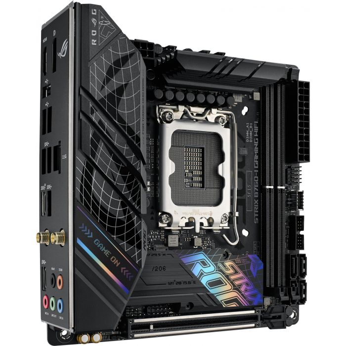 ASUS ROG STRIX B760-I GAMING WiFi Placa Base Intel LGA 1700 DDR5 ITX Wi-Fi 6E 7