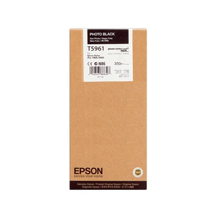 Cartucho de Tinta Original Epson C13T596100 Negro 1