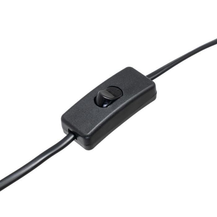 Lámpara Mesa Marrón Tejido-Madera 35 X 35 X 54 cm