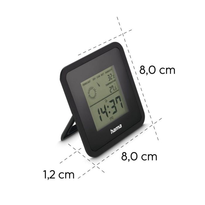 Estación Meteorológica Multifunción Hama 00185890 Negro Estación Meteorológica Multifunción Hama 00185890 Negro