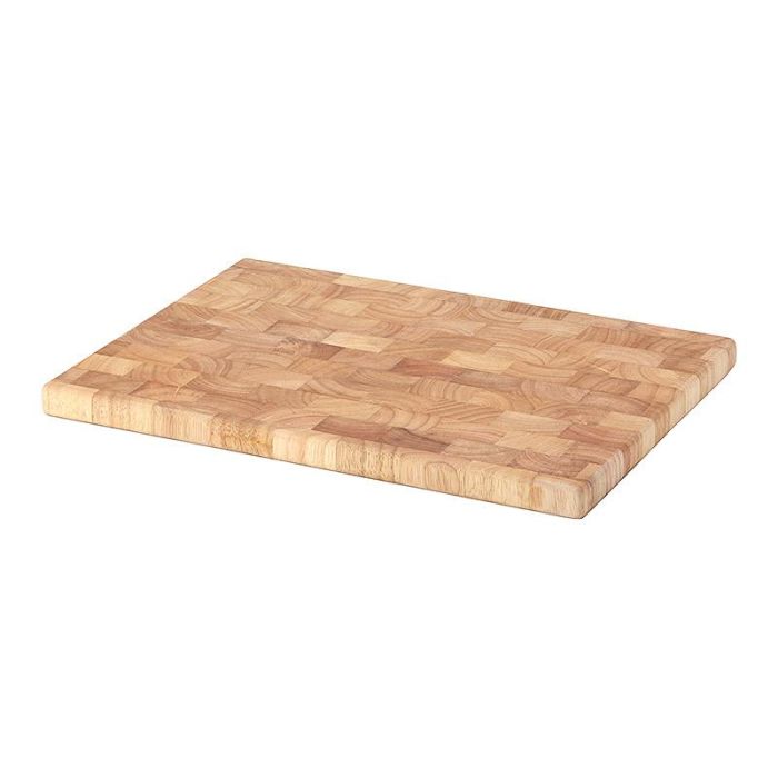 Continenta Tabla de Cortar de Madera 35x25x2 cm - Pack de 12 Unidades para Cocina Profesional
