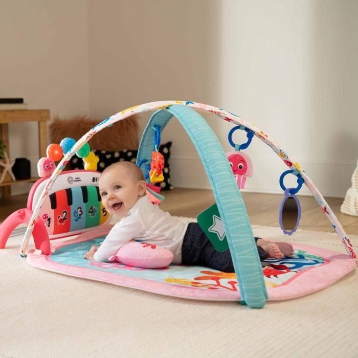 Baby Einstein BAB0074451174139 Tapete de Juego 4 en 1 Niña con Piano, Melodías Patadas, Juguetes Sensoriales Arch, Multilingüe 4 Baby Einstein BAB0074451174139 Tapete de Juego 4 en 1 Niña con Piano, Melodías Patadas, Juguetes Sensoriales Arch, Multilingüe 4