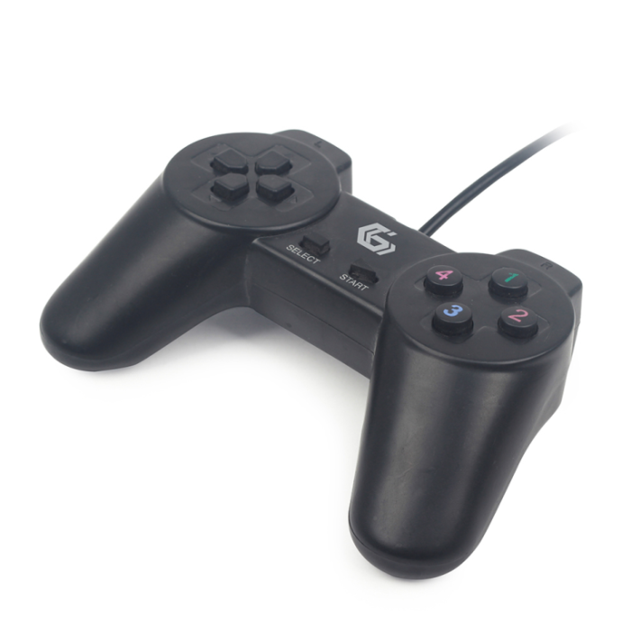 Gembird JPD-UB2-01 mando y volante Negro USB 2.0 Gamepad PC Gembird JPD-UB2-01 mando y volante Negro USB 2.0 Gamepad PC