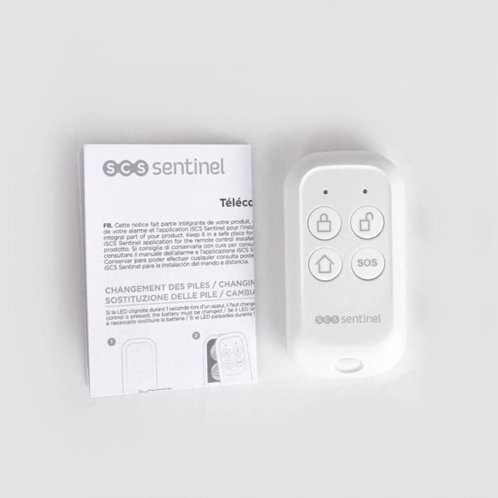 Mando a distancia para kit de alarma conectado KitAlarm - SCS SENTINEL 4 Mando a distancia para kit de alarma conectado KitAlarm - SCS SENTINEL 4