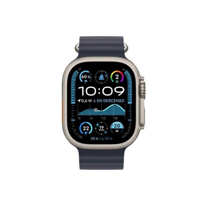 Apple Watch Ultra 2/ GPS/ Cellular/ 49mm/ Caja de Titanio/ Correa Ocean Azul Marino 1 Apple Watch Ultra 2/ GPS/ Cellular/ 49mm/ Caja de Titanio/ Correa Ocean Azul Marino 1