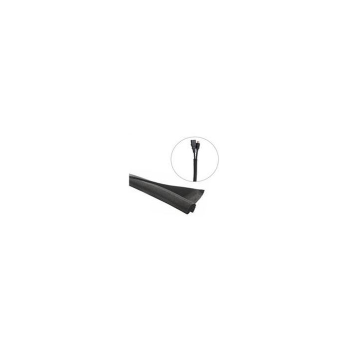 Vivolink Cablesock Flexible Negro Ø38mm Rollo 25m Cortable, Trenzado Ajustado para Gestión de Cables Vivolink Cablesock Flexible Negro Ø38mm Rollo 25m Cortable, Trenzado Ajustado para Gestión de Cables