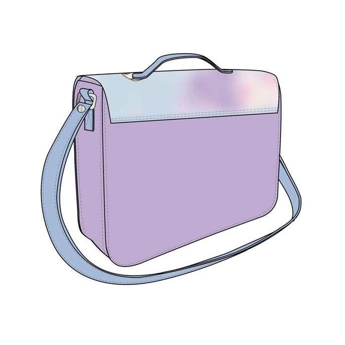 Bolso Frozen Lila 18.5 x 16.5 x 5.3 cm