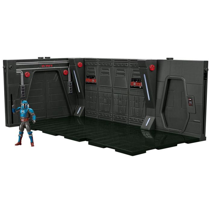 Playset Moff Gideons Imperial Light Cruiser Hallway + figura Mandalorian Privateer Star Wars 9,5cm 1