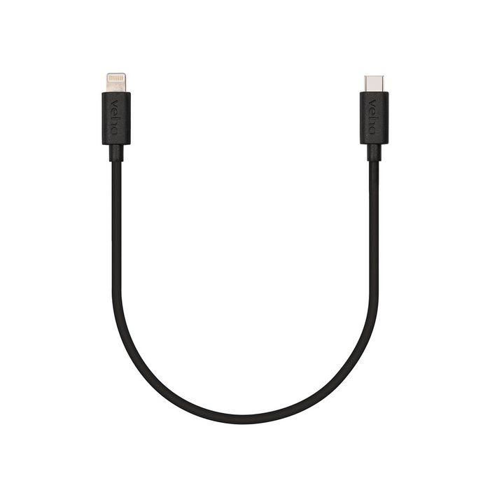 Veho Cable USB-C a Lightning Aprobado MFi para Dispositivos Apple, Carga y Sincronización, Negro