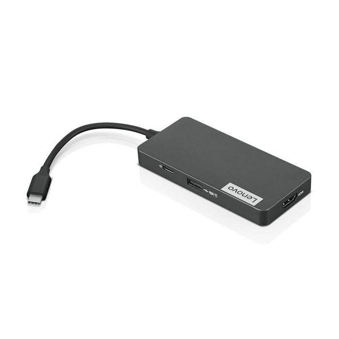 Lenovo Hub USB-C 7 en 1: Docking de Viaje con 1x USB-C, 2x USB-A 3.0, 1x USB-A 2.0, 1x HDMI, Compacto 92g 2 Lenovo Hub USB-C 7 en 1: Docking de Viaje con 1x USB-C, 2x USB-A 3.0, 1x USB-A 2.0, 1x HDMI, Compacto 92g 2