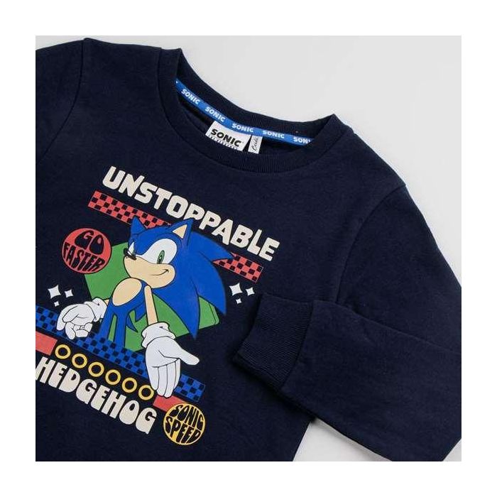 Sudadera cotton brushed sonic 10 años 2
