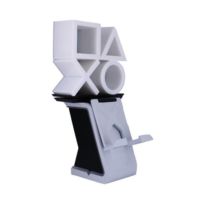 Cable Guy Ikon Soporte de Carga Iluminado para Mandos PS5 Xbox Teléfonos con USB Marvel 20cm